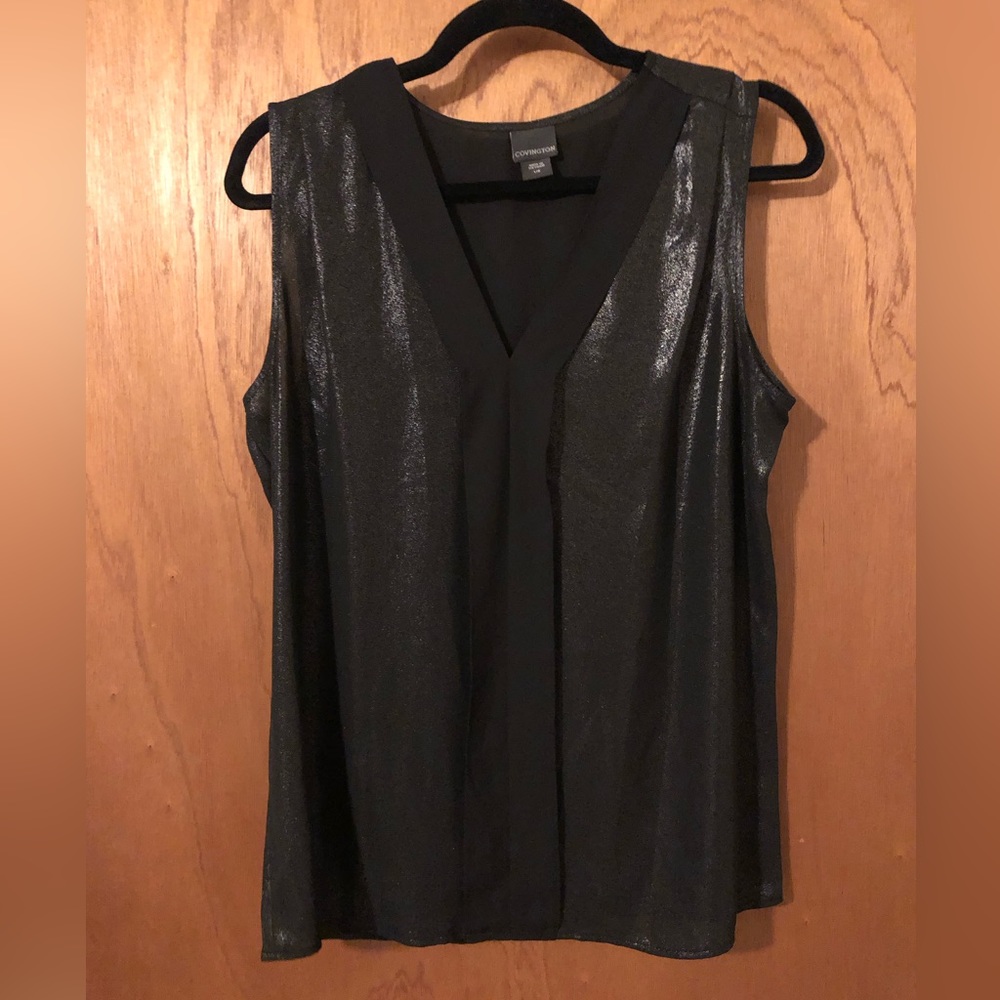 Covington Black Shimmery Tank